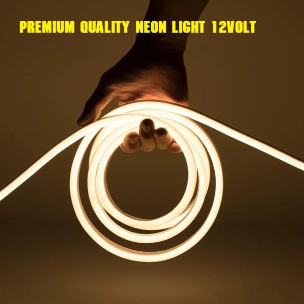 neon light warm white